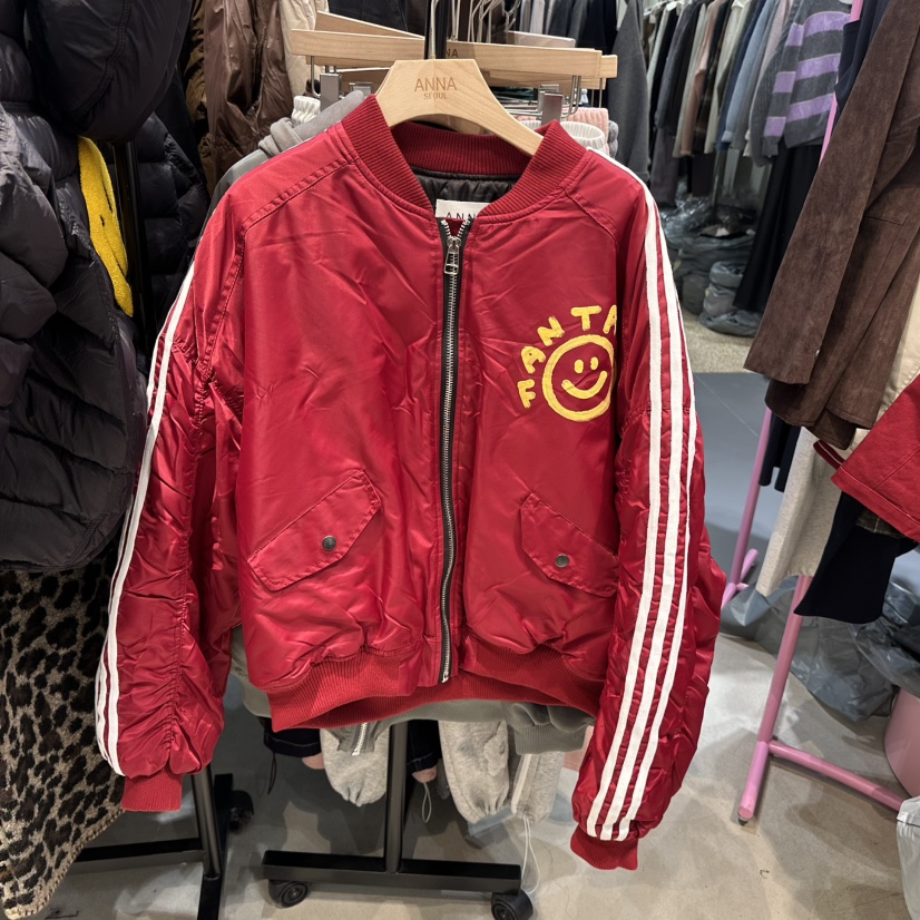 ANNA-P東大門㊣實拍女士新款真品25秋冬職業熱賣短款棉服棉ANNA-P短款棉服圖色1