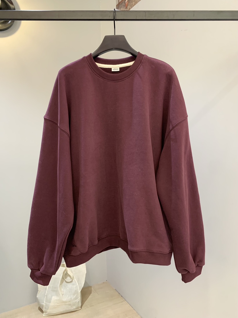 SOFTNESS東大門㊣實拍女裝新款25秋冬真品衛衣加絨羊毛柔軟Softness/Cosmic衛衣圖色2