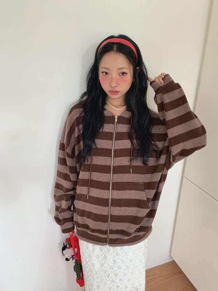 TOLL東大門㊣代購女裝新品職業時尚人氣夾克連帽衫兔子拉鏈TOLL夾克