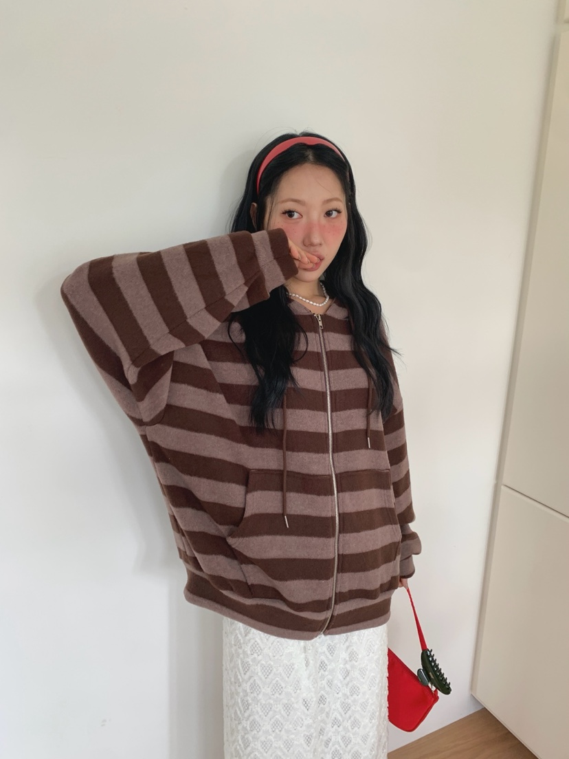 TOLL東大門㊣代購女裝新品職業時尚人氣夾克連帽衫兔子拉鏈TOLL夾克