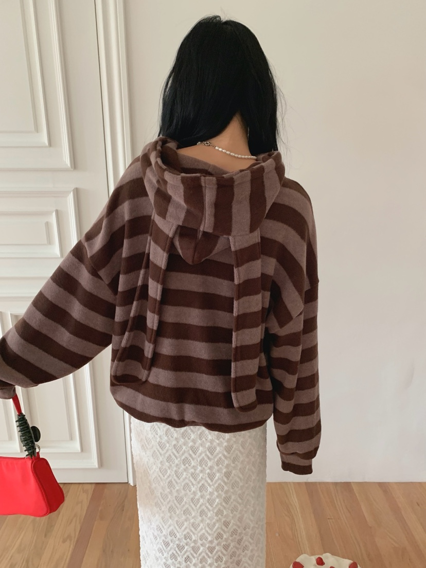 TOLL東大門㊣代購女裝新品職業時尚人氣夾克連帽衫兔子拉鏈TOLL夾克