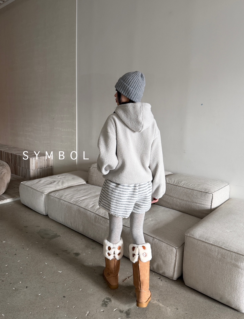 SYMBOL韓國代購㊣女士新款真品時尚25秋冬推薦人氣衛衣羊毛SYMBOL衛衣