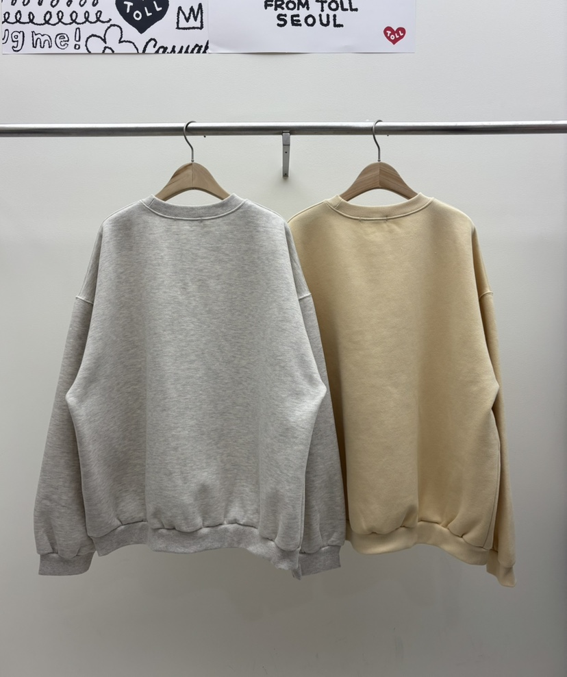 TOLL東大門㊣代購女士新品休閑人氣職業真品25秋冬推薦衛衣TOLL衛衣