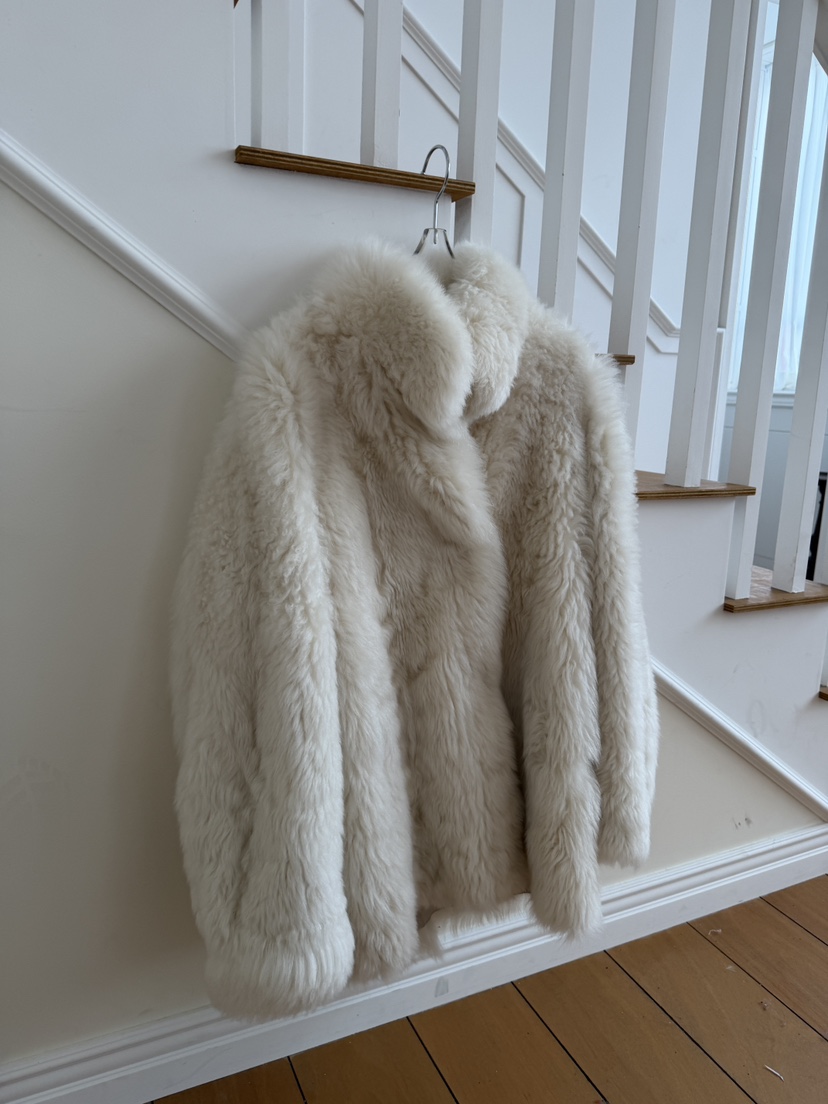 LAVIEU韓國直郵㊣女裝新品休閑真品25秋冬人氣短款大衣羊毛LAVIEU短款大衣圖色2