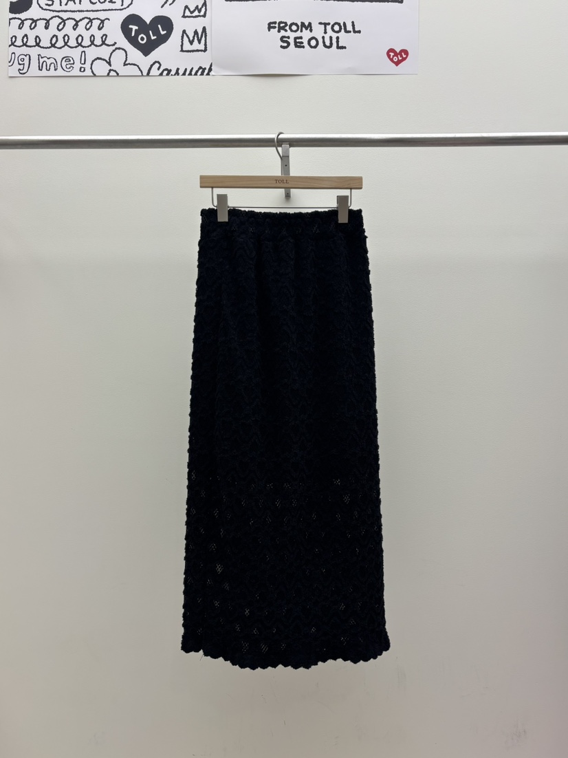 TOLL韓國直郵㊣女裝新款人氣熱賣職業25秋冬休閑時尚真品長裙TOLL長裙圖色2