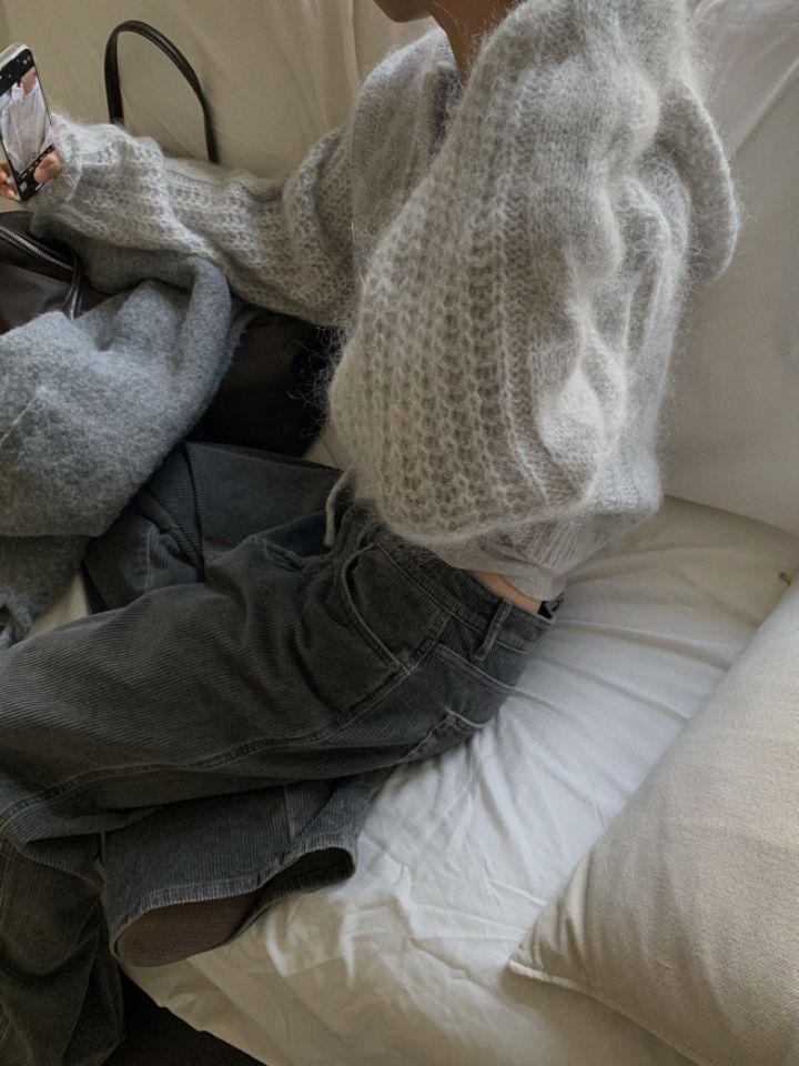 MARE東大門㊣直郵女士新款人氣真品25秋冬熱賣職業推薦針織衫MARE針織衫圖色2