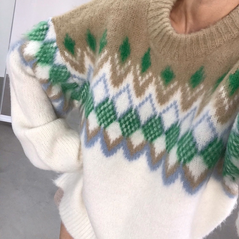 2TWO MOON東大門㊣代購女裝新品25秋冬推薦真品熱賣時尚毛衣2TWO MOON毛衣