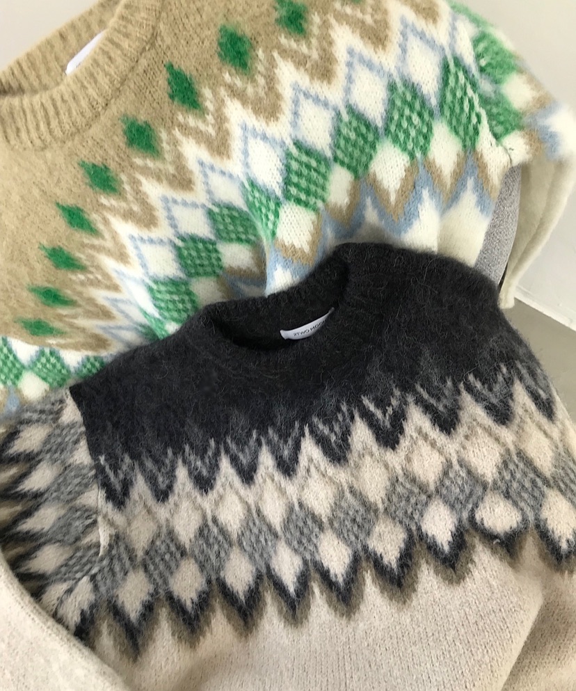 2TWO MOON東大門㊣代購女裝新品25秋冬推薦真品熱賣時尚毛衣2TWO MOON毛衣