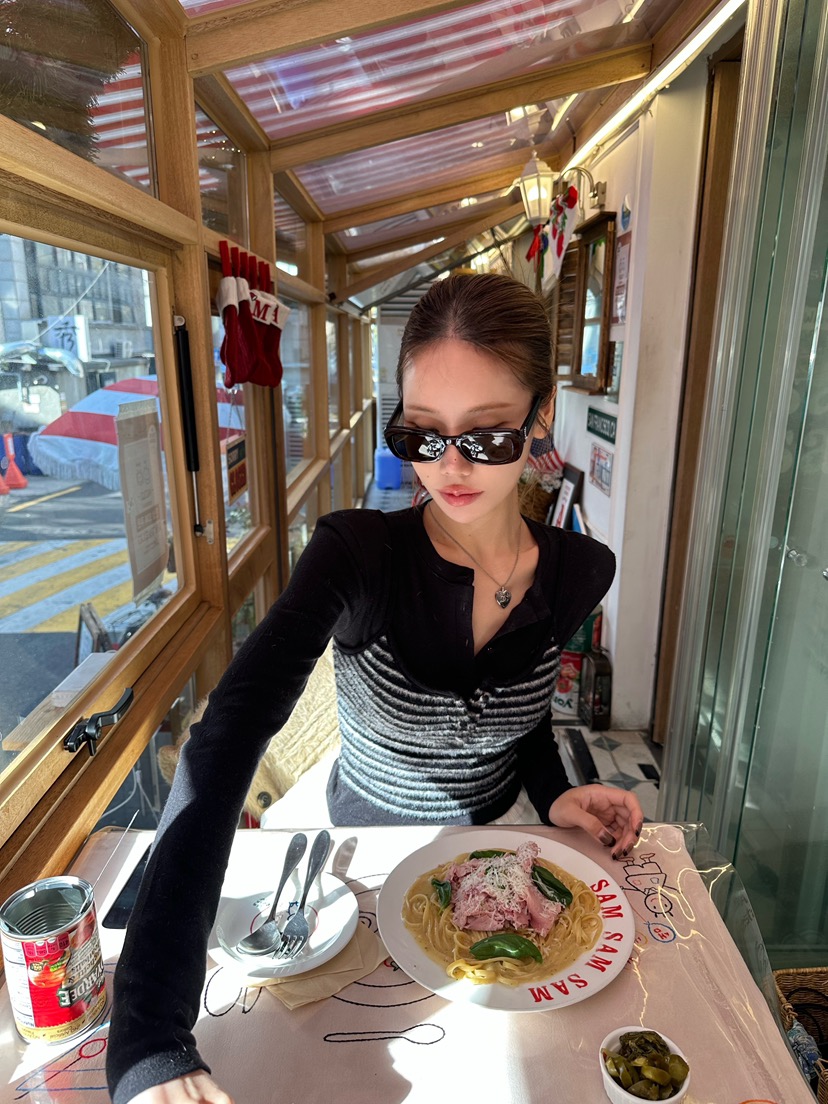 ZEROZERO韓國直郵㊣女裝新品熱賣25秋冬真品人氣休閑長袖T恤ZEROZERO長袖T恤