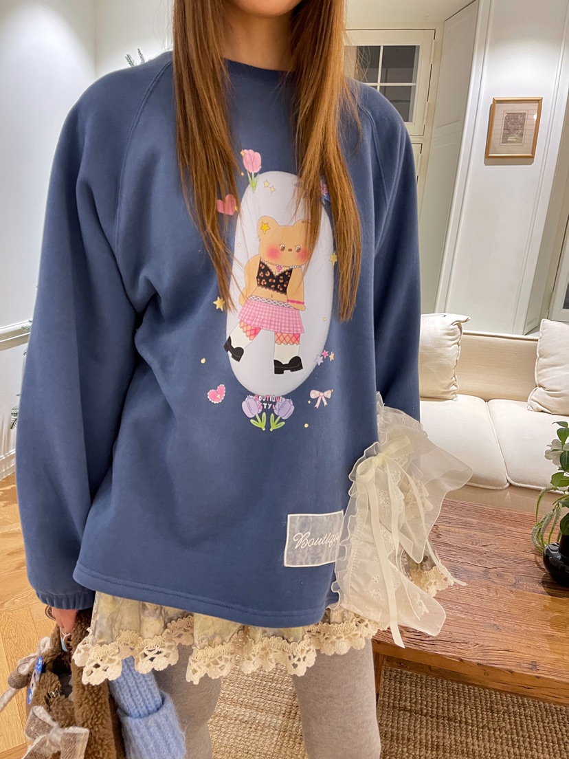 BOUTIQUE-L東大門㊣直郵女士新品休閑職業熱賣時尚真品衛衣BOUTIQUE-L衛衣