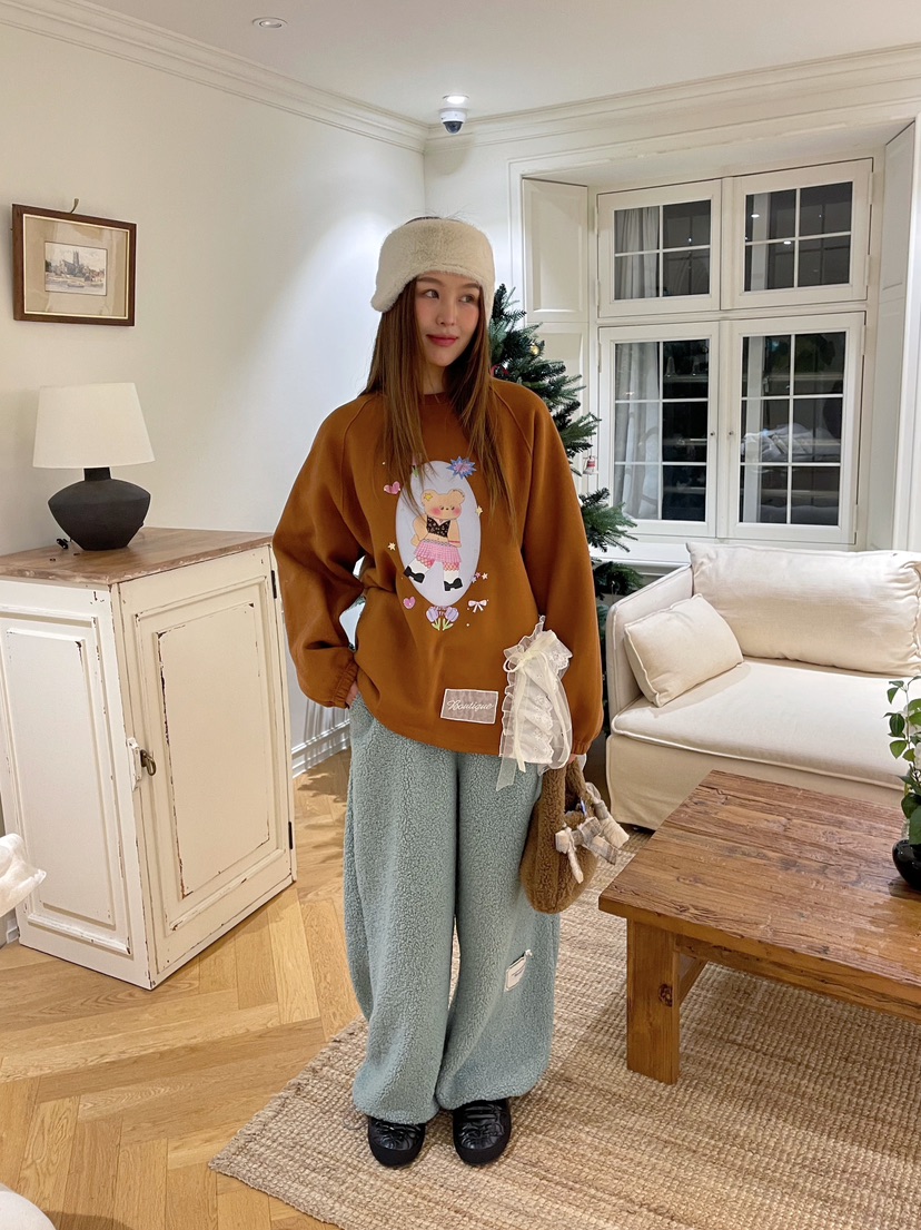 BOUTIQUE-L東大門㊣直郵女士新品休閑職業熱賣時尚真品衛衣BOUTIQUE-L衛衣