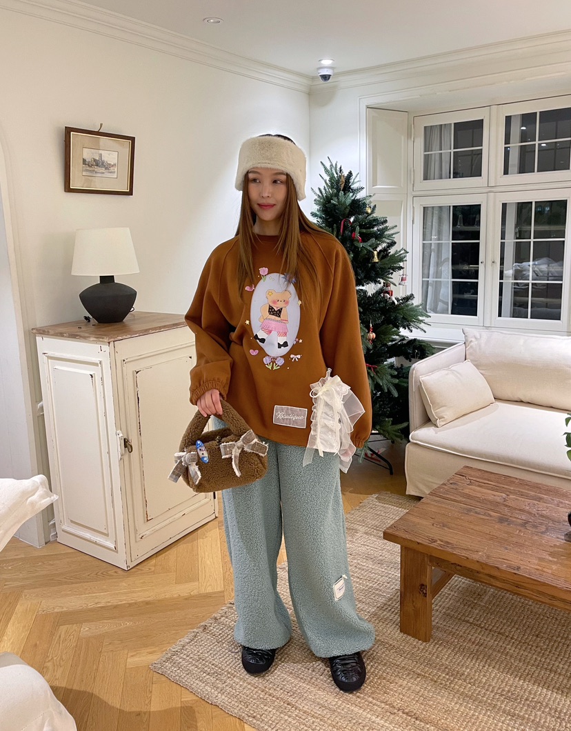 BOUTIQUE-L東大門㊣直郵女士新品休閑職業熱賣時尚真品衛衣BOUTIQUE-L衛衣