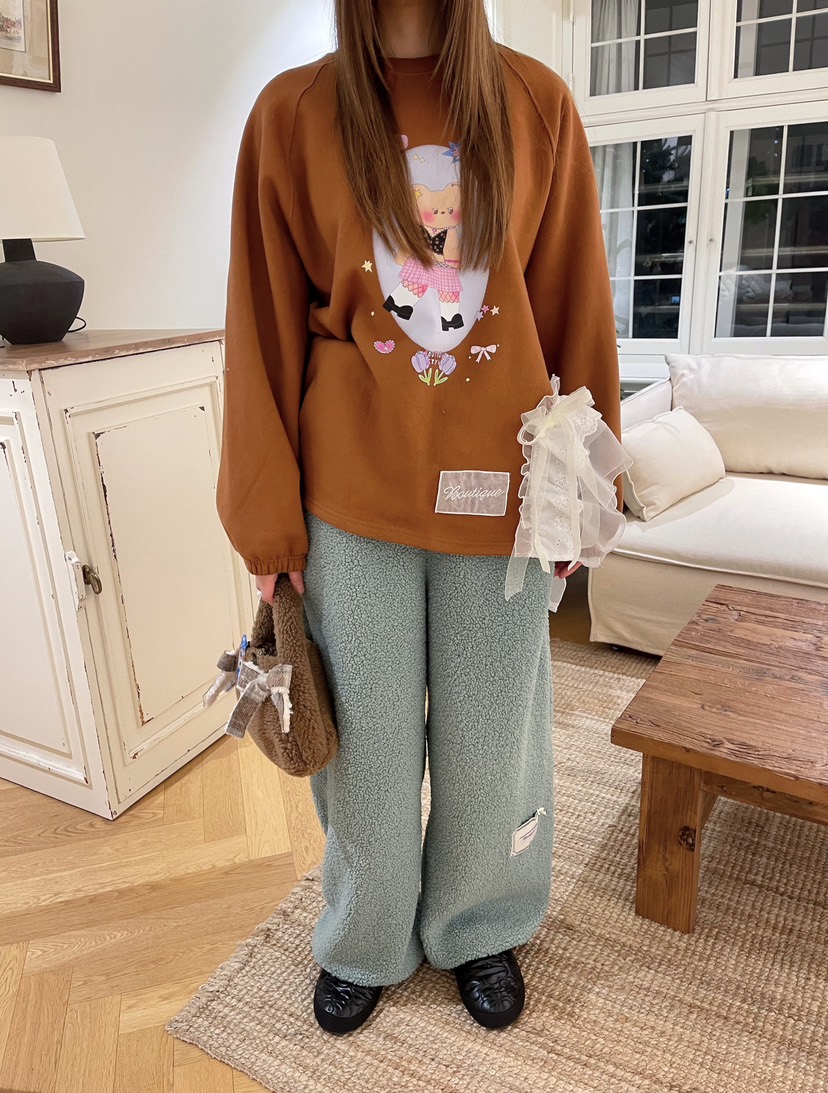 BOUTIQUE-L東大門㊣直郵女士新品休閑職業熱賣時尚真品衛衣BOUTIQUE-L衛衣圖色2