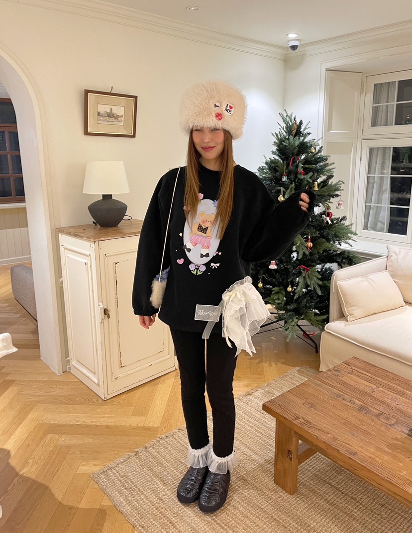 BOUTIQUE-L東大門㊣直郵女士新品休閑職業熱賣時尚真品衛衣BOUTIQUE-L衛衣圖色3