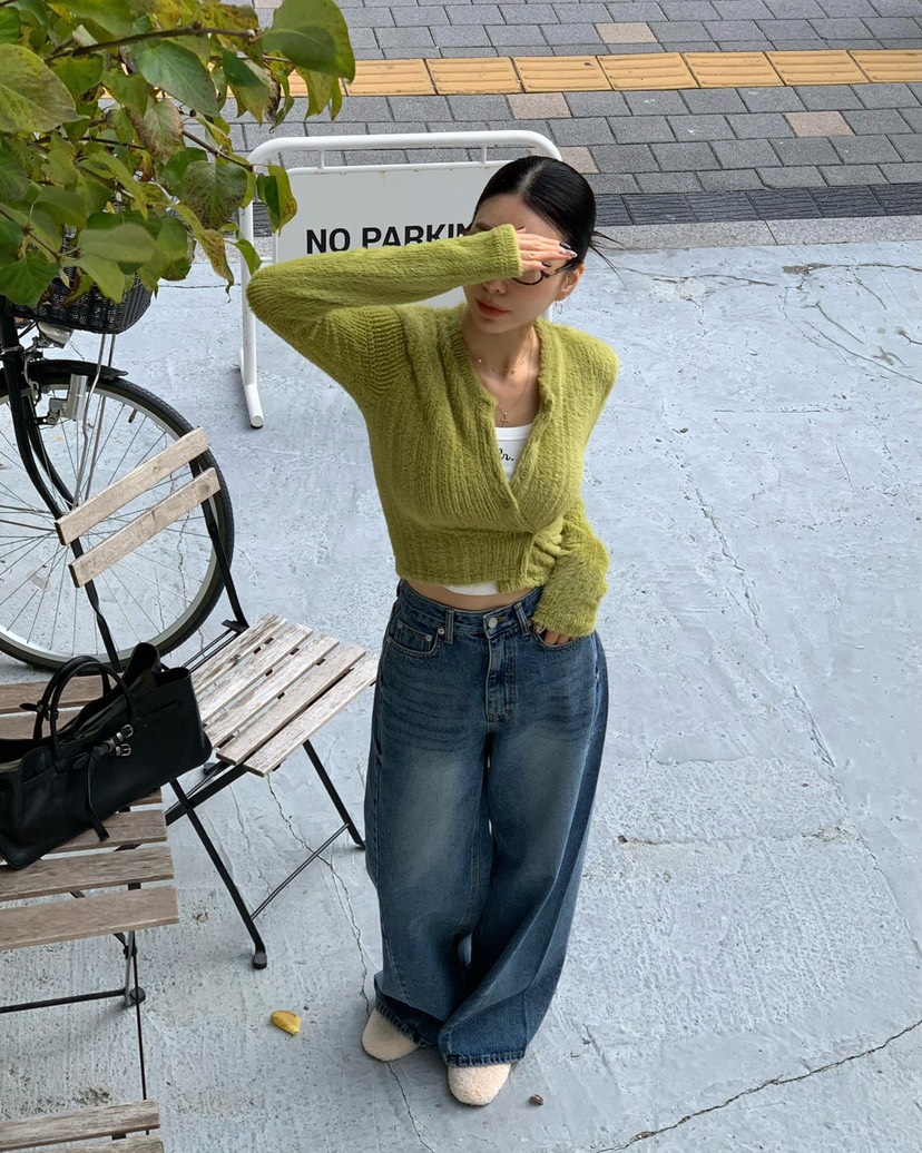 REVE CITE-L東大門㊣直郵女裝新品真品休閑推薦針織衫羊毛衫REVE CITE針織衫