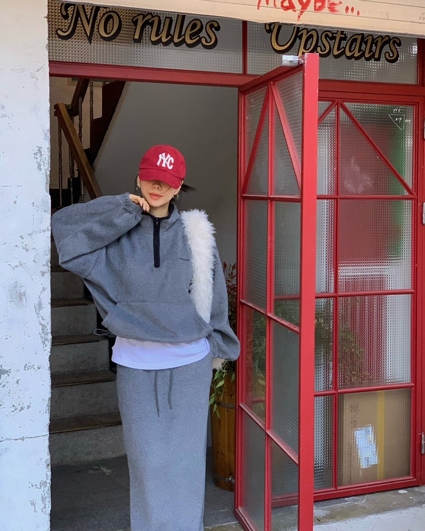 REVE CITE-L東大門㊣直郵女士新品熱賣推薦職業人氣長裙羊毛REVE CITE長裙