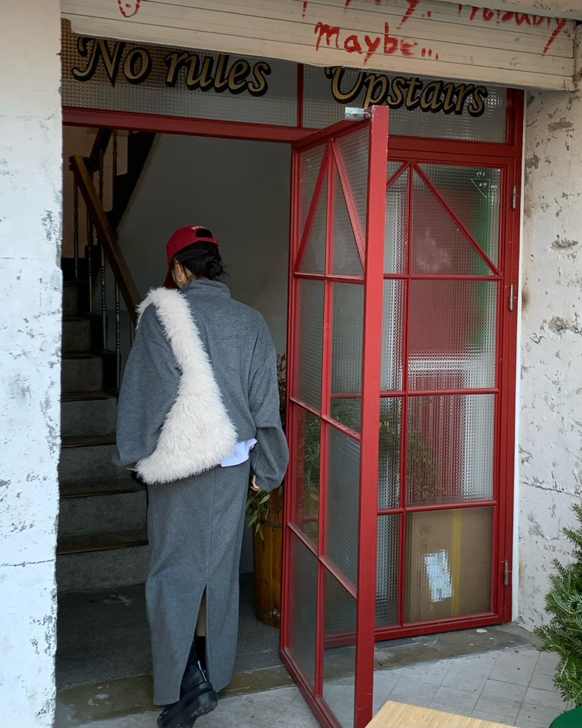 REVE CITE-L東大門㊣直郵女士新品熱賣推薦職業人氣長裙羊毛REVE CITE長裙