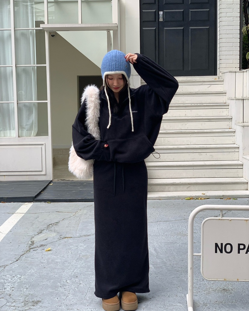 REVE CITE-L東大門㊣直郵女士新品熱賣推薦職業人氣長裙羊毛REVE CITE長裙