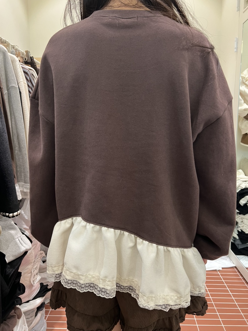 BE&amp;BE東大門㊣直郵女裝新款時尚真品推薦職業休閑衛衣BE&be衛衣