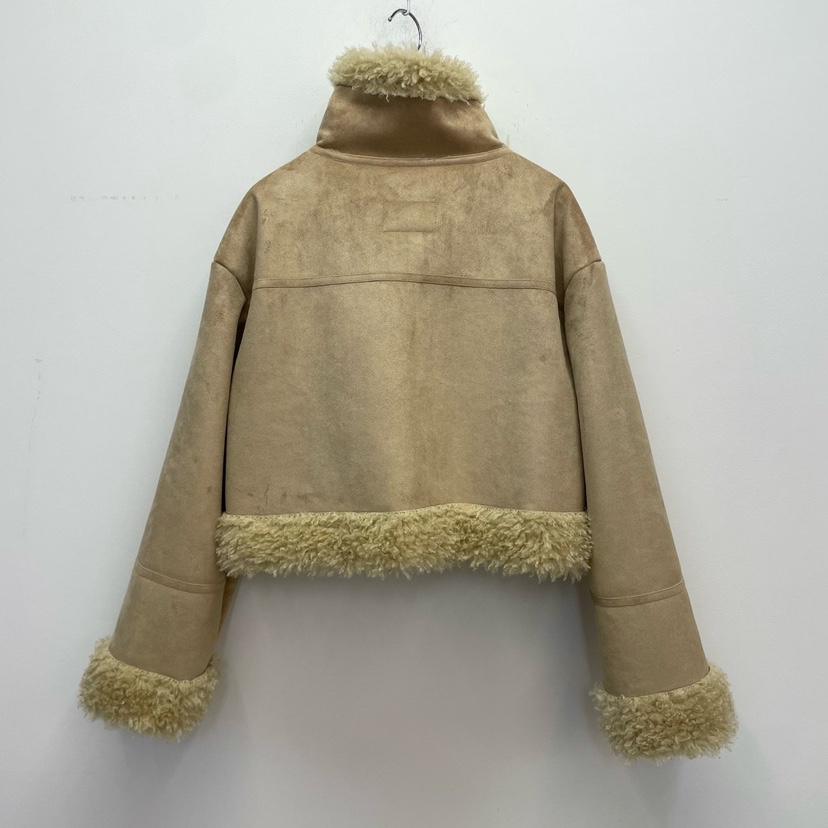 REVE CITE-L韓國直郵㊣女裝新品人氣熱賣職業夾克毛絨羊毛REVE CITE夾克