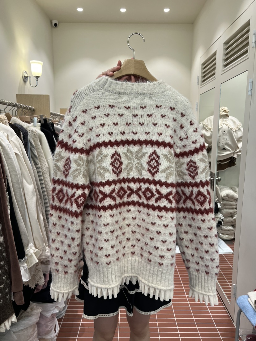 BE&amp;BE東大門㊣實拍女裝新品推薦職業休閑時尚25秋冬針織衫BE&be針織衫