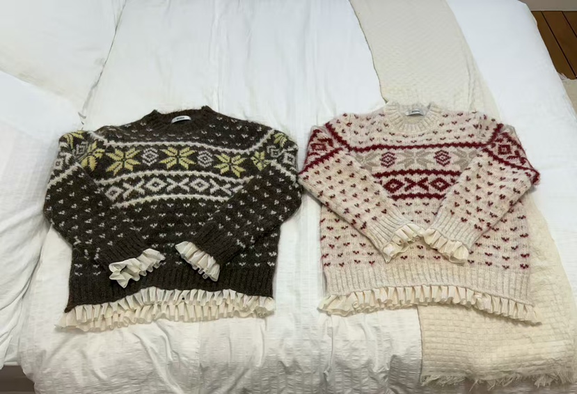 BE&amp;BE東大門㊣實拍女裝新品推薦職業休閑時尚25秋冬針織衫BE&be針織衫