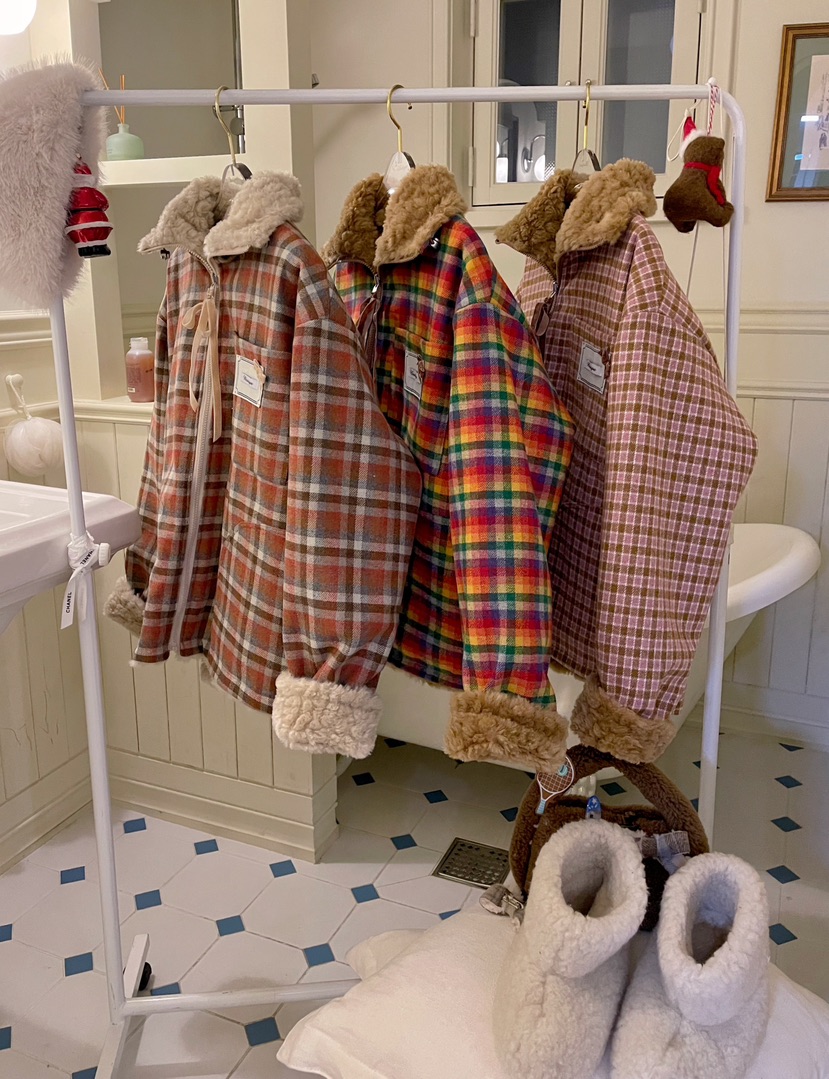 BOUTIQUE-L韓國直郵㊣女士新款職業推薦真品25秋冬夾克兩面穿BOUTIQUE-L夾克