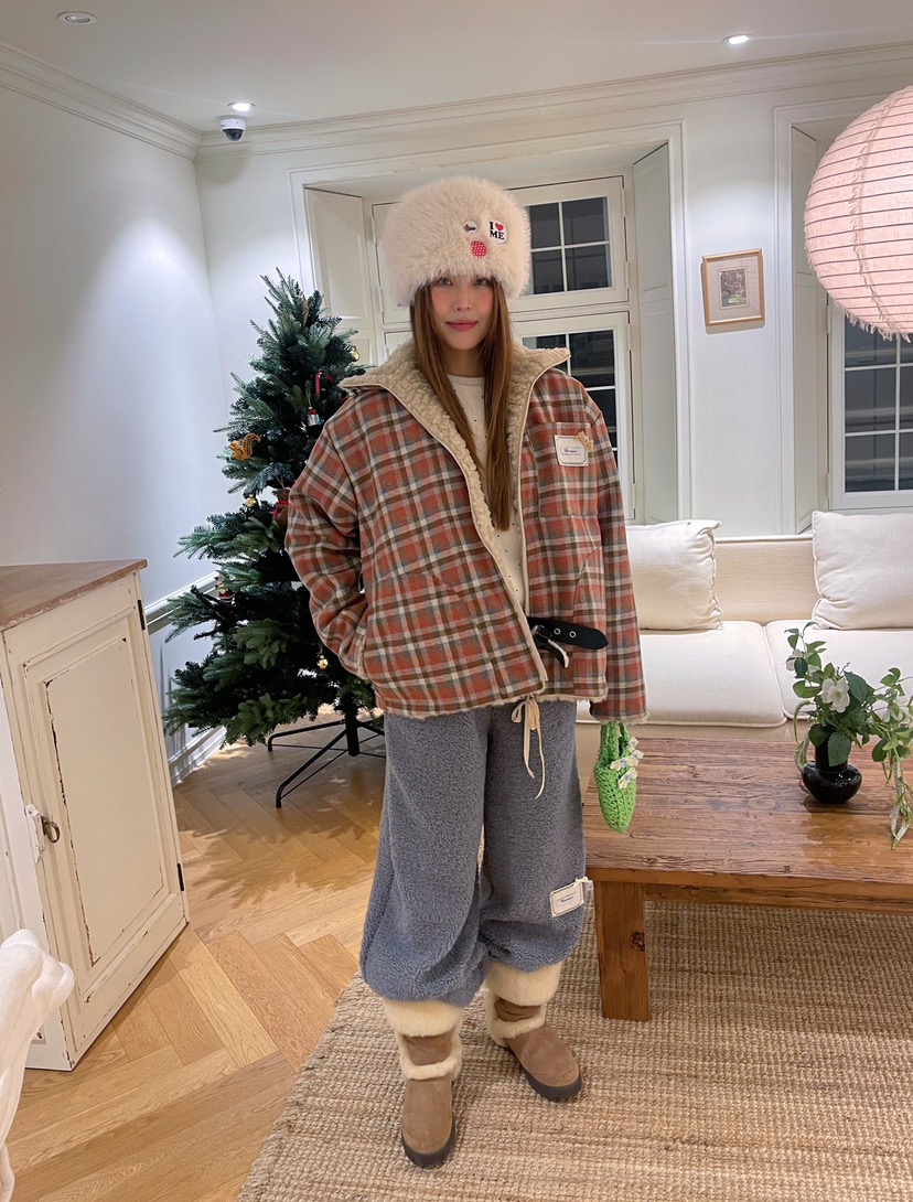 BOUTIQUE-L韓國直郵㊣女士新款職業推薦真品25秋冬夾克兩面穿BOUTIQUE-L夾克