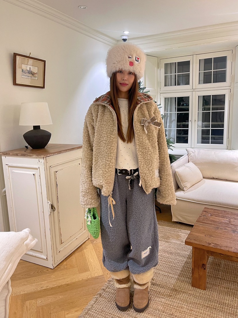 BOUTIQUE-L韓國直郵㊣女士新款職業推薦真品25秋冬夾克兩面穿BOUTIQUE-L夾克