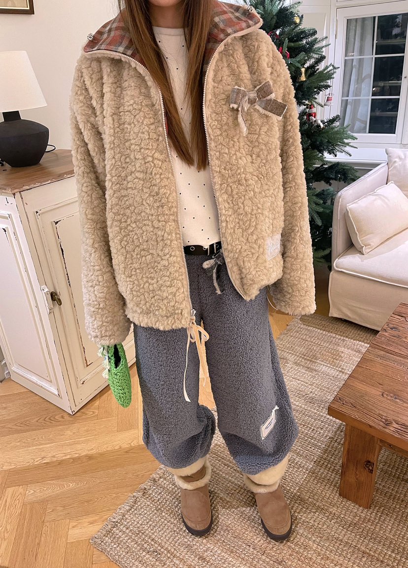 BOUTIQUE-L韓國直郵㊣女士新款職業推薦真品25秋冬夾克兩面穿BOUTIQUE-L夾克