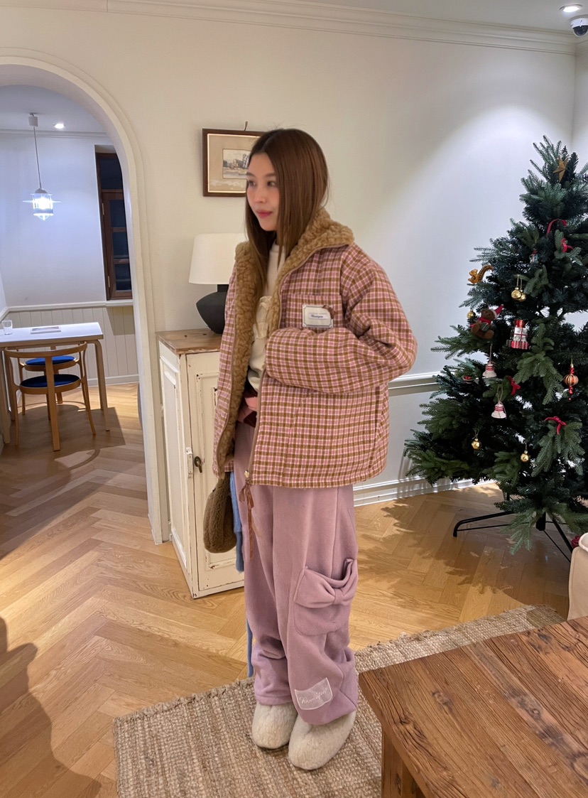 BOUTIQUE-L韓國直郵㊣女士新款職業推薦真品25秋冬夾克兩面穿BOUTIQUE-L夾克