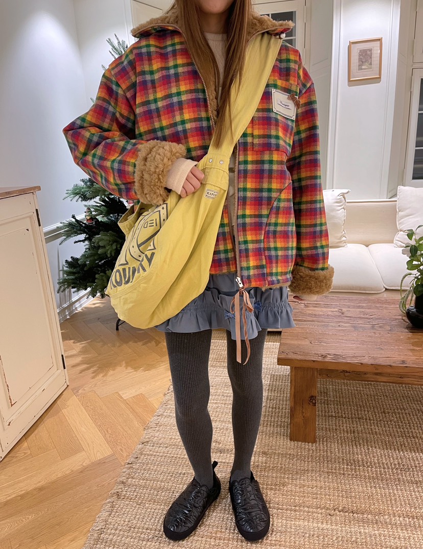 BOUTIQUE-L韓國直郵㊣女士新款職業推薦真品25秋冬夾克兩面穿BOUTIQUE-L夾克圖色3