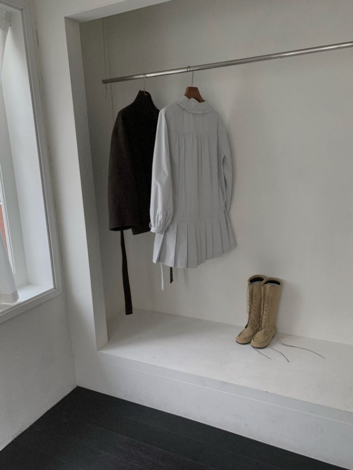 MARE韓國代購㊣女裝新款職業人氣真品時尚推薦25秋冬連衣裙披肩MARE連衣裙