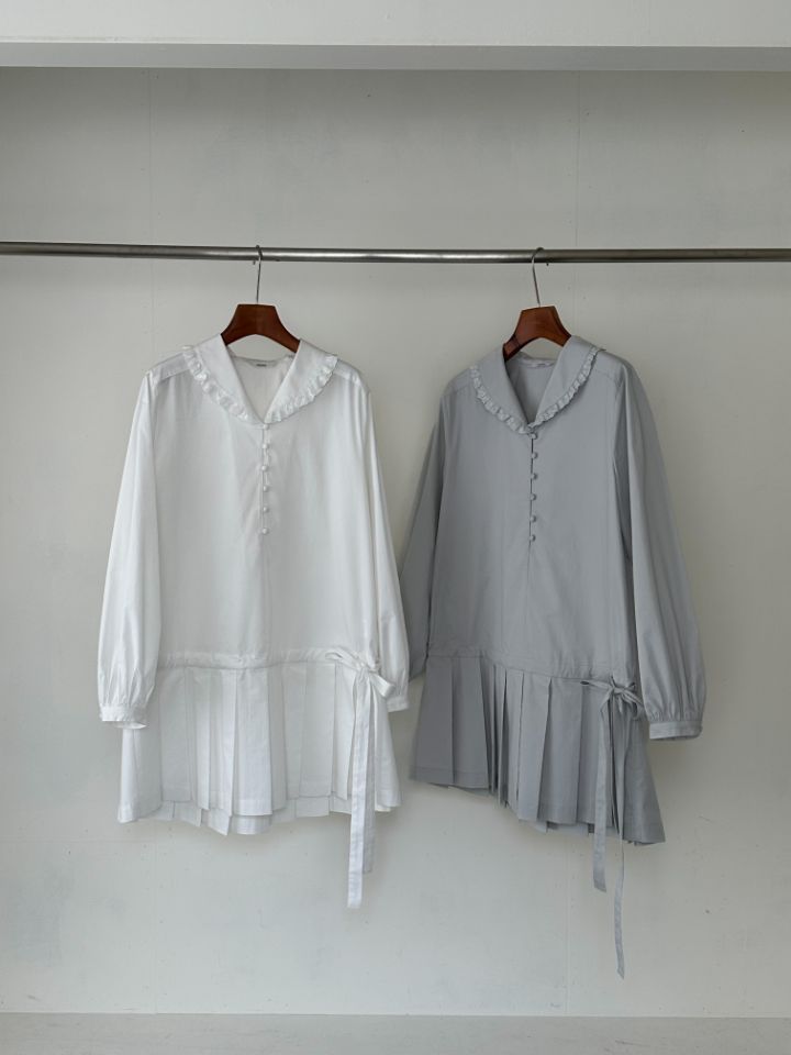 MARE韓國代購㊣女裝新款職業人氣真品時尚推薦25秋冬連衣裙披肩MARE連衣裙