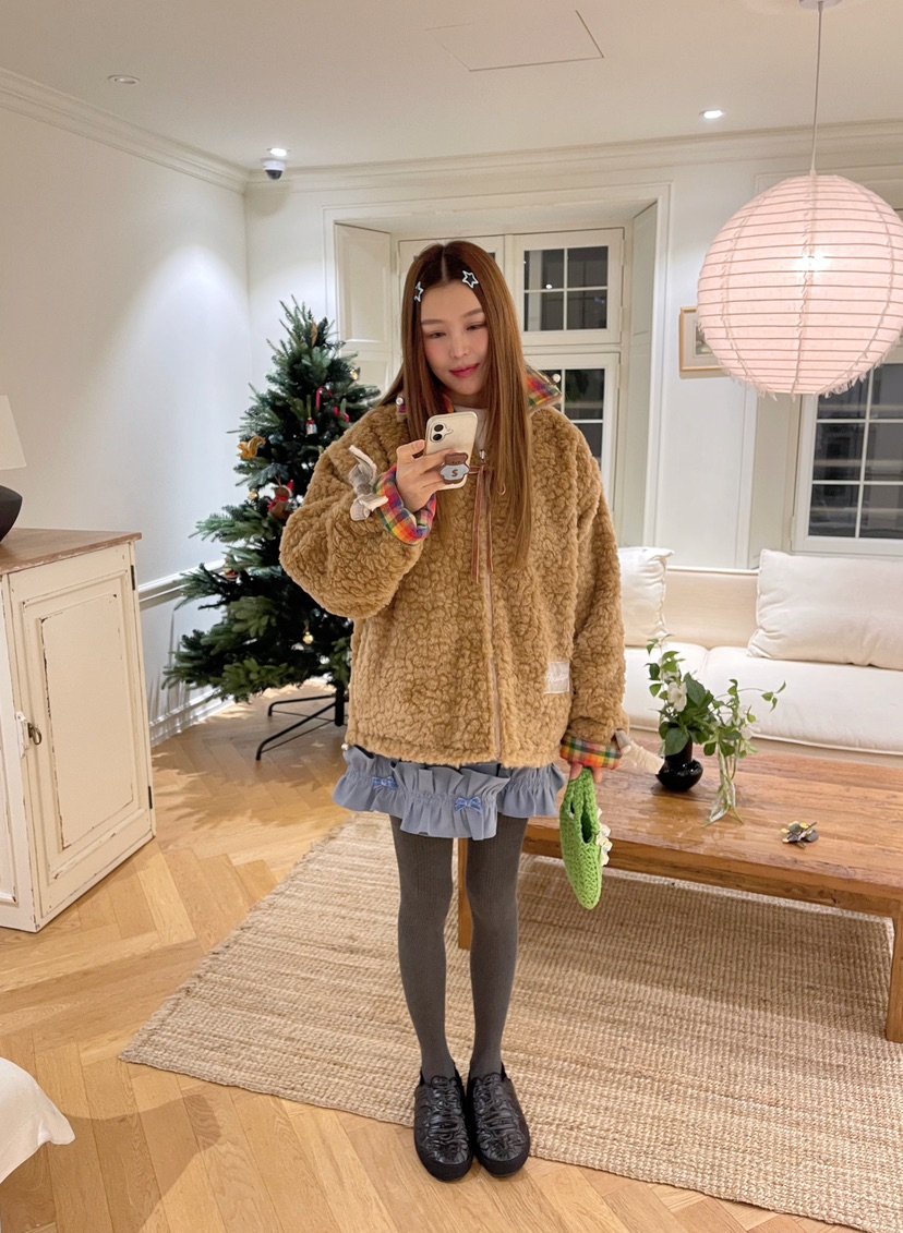 BOUTIQUE-L東大門㊣直郵女裝新品時尚推薦真品熱賣短裙雙層BOUTIQUE-L短裙