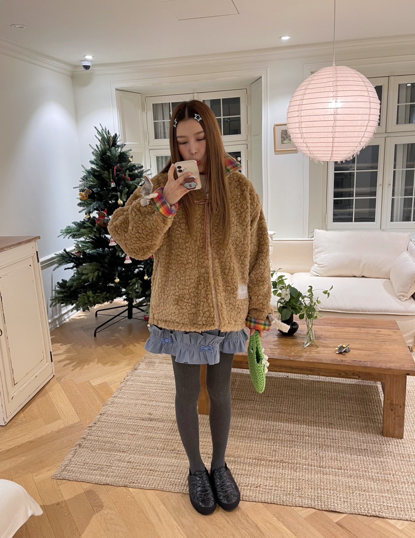 BOUTIQUE-L東大門㊣直郵女裝新品時尚推薦真品熱賣短裙雙層BOUTIQUE-L短裙