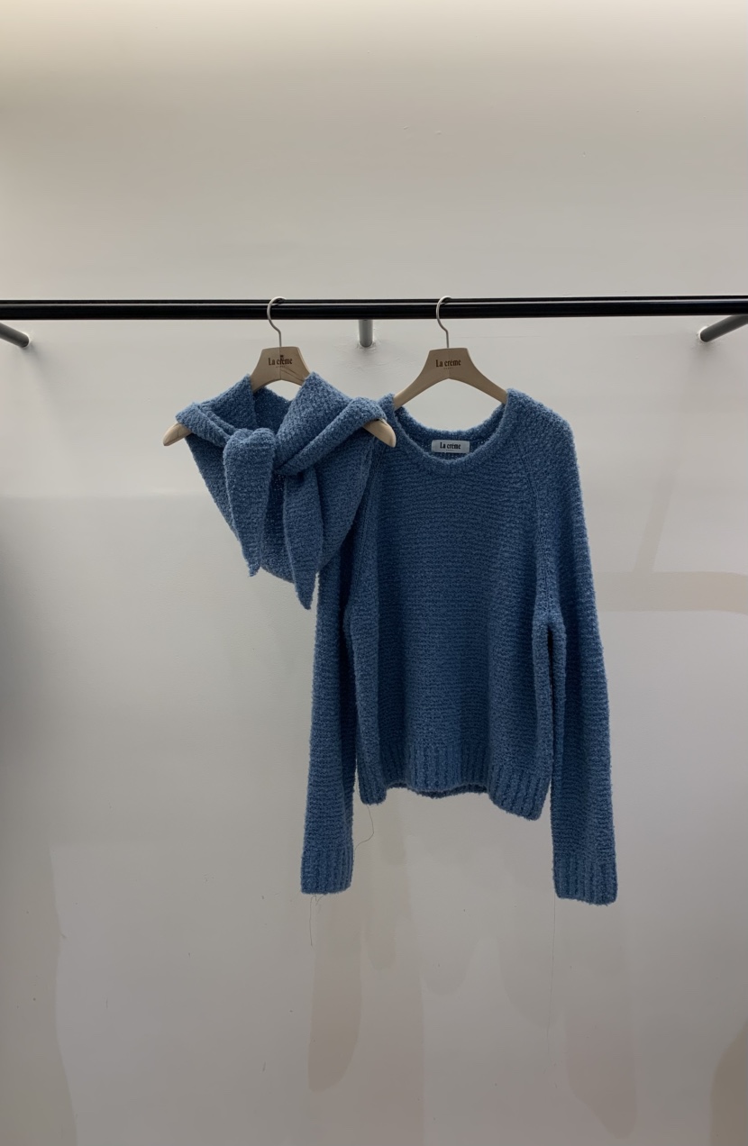 LA CREME東大門㊣實拍女裝新品25秋冬休閑熱賣真品帽子圍巾LA CREME帽子