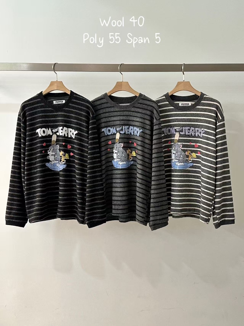 PEPPER-L東大門㊣直郵女裝新款休閑25秋冬真品長袖T恤加絨PEPPER長袖T恤