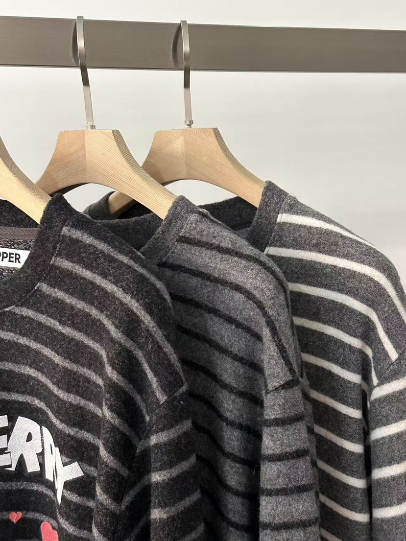 PEPPER-L東大門㊣直郵女裝新款休閑25秋冬真品長袖T恤加絨PEPPER長袖T恤