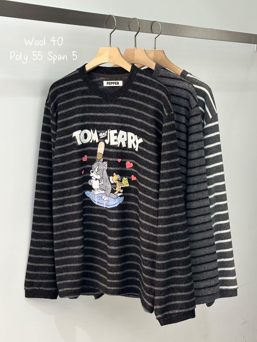 PEPPER-L東大門㊣直郵女裝新款休閑25秋冬真品長袖T恤加絨PEPPER長袖T恤