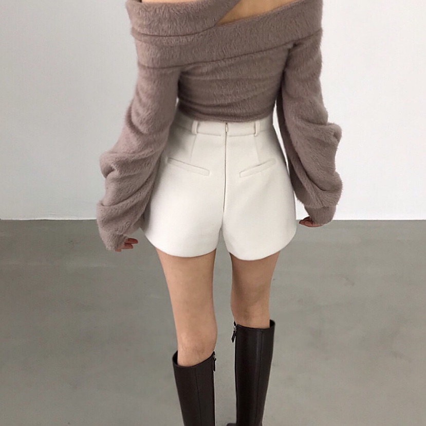 2TWO MOON韓國直郵㊣女裝新款人氣25秋冬休閑真品裙褲羊毛2TWO MOON裙褲