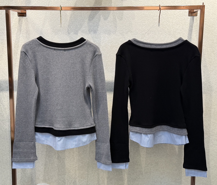 SYMBOL韓國代購㊣女士新款25秋冬職業熱賣推薦時尚人氣長袖T恤SYMBOL長袖T恤