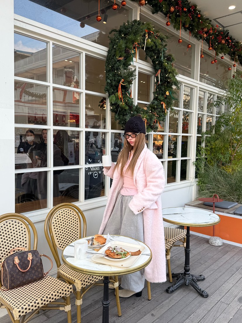 ZEROZERO韓國代購㊣女裝新款推薦真品人氣休閑熱賣中長款大衣ZEROZERO中長款大衣