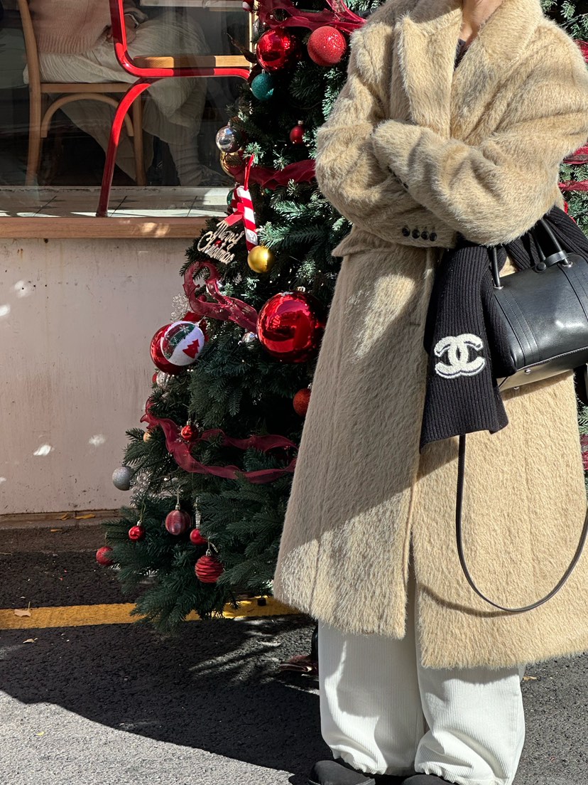 ZEROZERO韓國代購㊣女裝新款推薦真品人氣休閑熱賣中長款大衣ZEROZERO中長款大衣