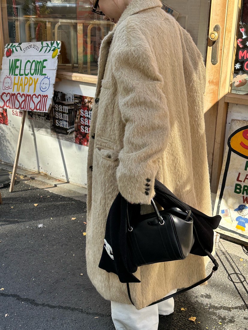 ZEROZERO韓國代購㊣女裝新款推薦真品人氣休閑熱賣中長款大衣ZEROZERO中長款大衣