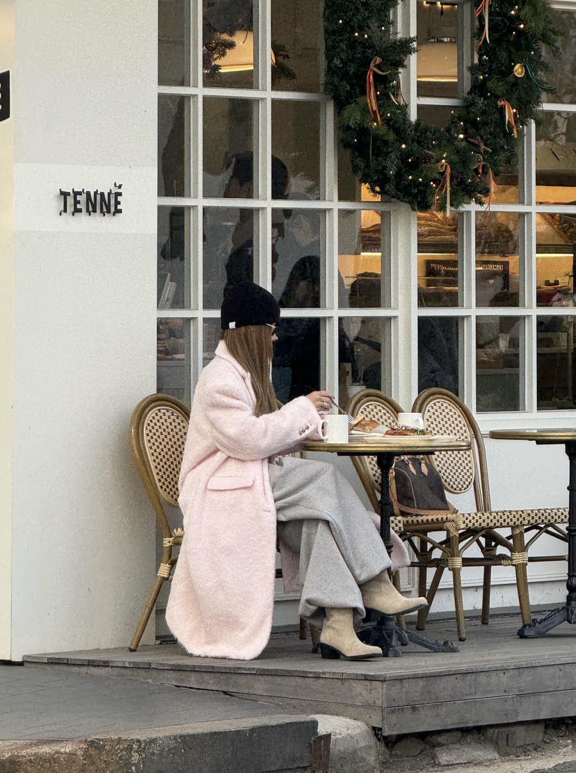 ZEROZERO韓國代購㊣女裝新款推薦真品人氣休閑熱賣中長款大衣ZEROZERO中長款大衣