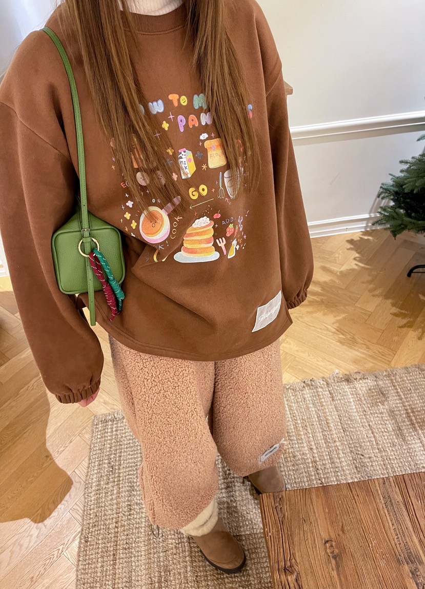 BOUTIQUE-L東大門㊣實拍女裝新款職業25秋冬推薦人氣休閑衛衣BOUTIQUE-L衛衣