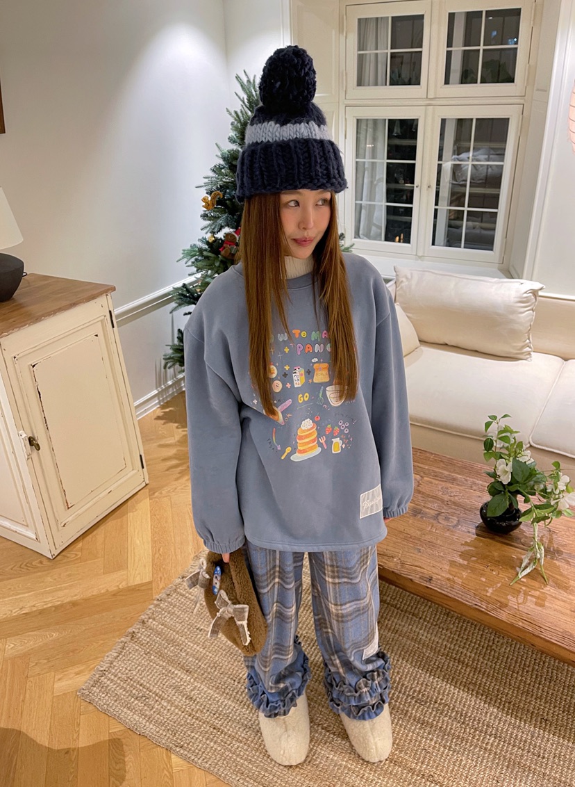 BOUTIQUE-L東大門㊣實拍女裝新款職業25秋冬推薦人氣休閑衛衣BOUTIQUE-L衛衣