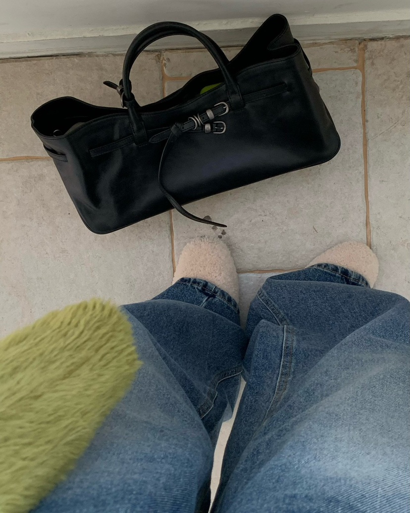 REVE CITE-L韓國代購㊣女裝新品時尚熱賣職業25秋冬牛仔褲REVE CITE牛仔褲