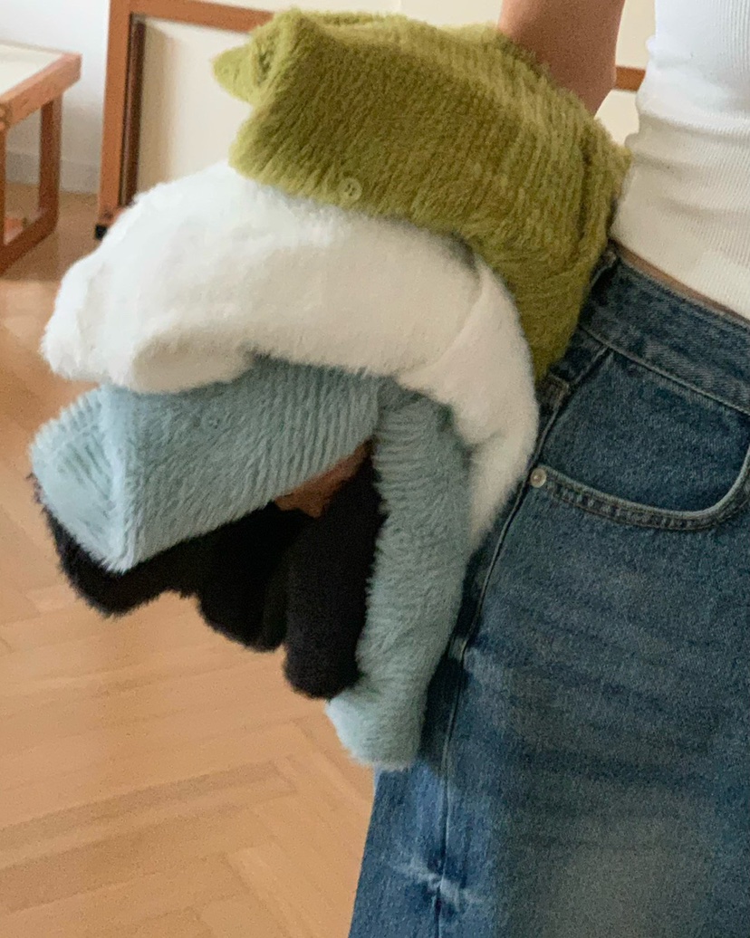 REVE CITE-L韓國代購㊣女裝新品時尚熱賣職業25秋冬牛仔褲REVE CITE牛仔褲